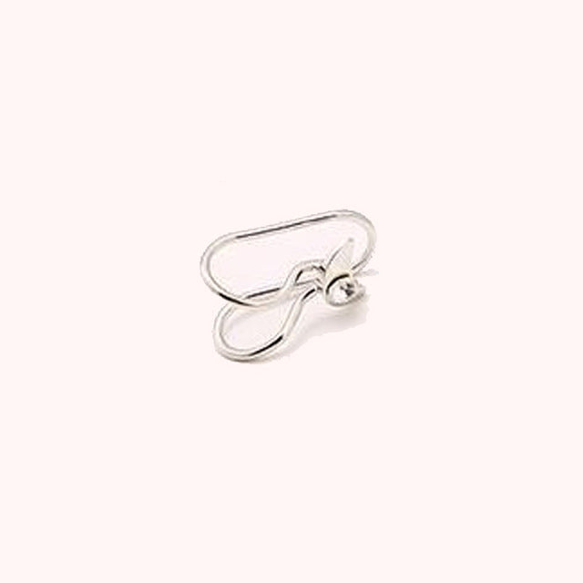 Fashion 1Pc Silvery/Golden Ear Cuff Earrings Women Charming Hot Non Piercing Cartilage Ear Clip