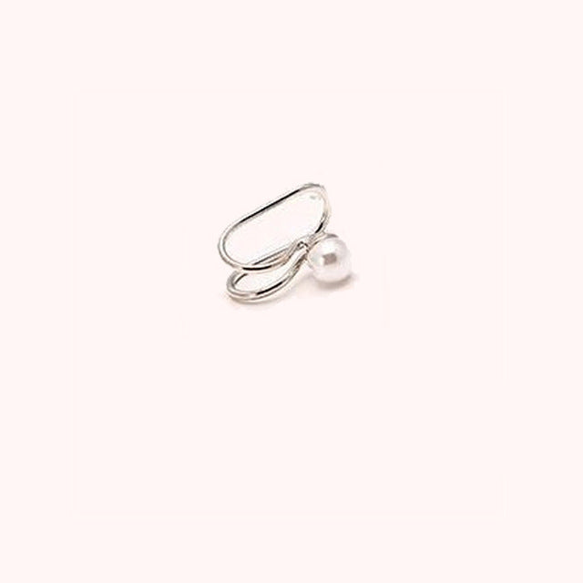 Fashion 1Pc Silvery/Golden Ear Cuff Earrings Women Charming Hot Non Piercing Cartilage Ear Clip