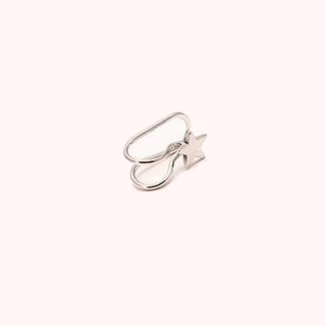Fashion 1Pc Silvery/Golden Ear Cuff Earrings Women Charming Hot Non Piercing Cartilage Ear Clip