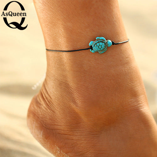 Sexy Gold silver plated Ankle Chain Anklets Bracelet New Charm Anklet for Women Vintage Foot Jewelry