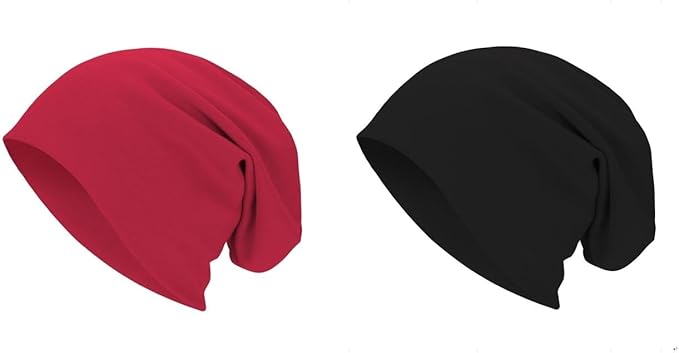 Unisex Slouchy Beanie Cotton Lightweight Beanie Hat Skull Cap Night Sleep Hat Hip-Hop Hat