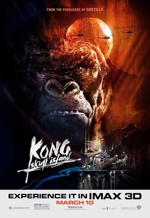 Kong: Skull Island Movie Poster Print (11 x 17)