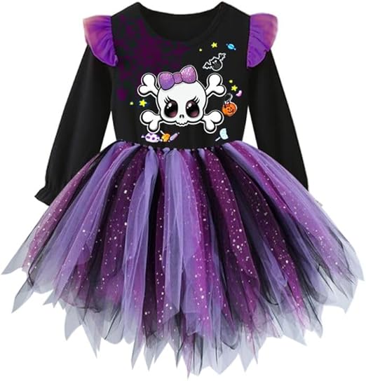 Girls Dresses Winter Party Tutu Dress for 2-12 Years Kids