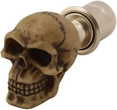 Universal Cigarette Lighter Socket Plug Bone Z Skull Red Eyes Knob 12V DC Car