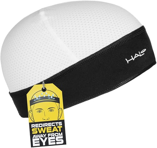 Halo Headband Skull Cap - The Ultimate Sweat Diverting, Absorbent, Lightweight, High Performance Skull Cap