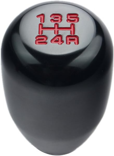 Dewhel Universal JDM Honda Acura 5 Speed Manual Shift Knob M10x1.5 Screw On Color Black