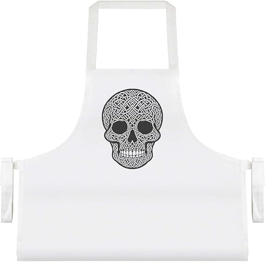 Azeeda 'Celtic Skull' Unisex Cooking Apron (AP00088690)