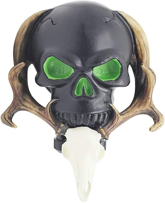 Sakali Specail Skull with Beard Car Gear Stick Shift Shifter Knob Universal fit for Most Manual Transmission or Automatic Transmission Without Lock Button(Black)