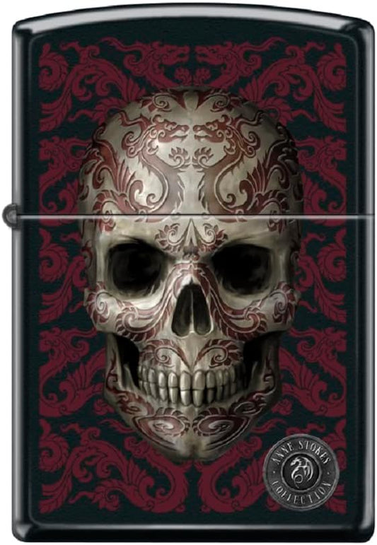 Zippo Lighter - Personalized Customize Message Engrave on Backside for Dragon Windproof Lighter Skull Dragons #Z5327