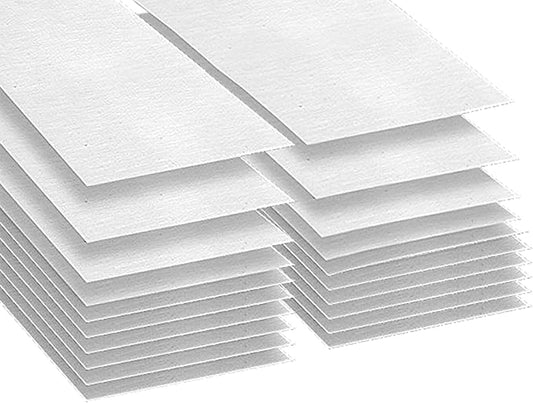 Printable Inkjet Primed Gessoed 8.5" x 11" Canvas Paper Sheets (20 Sheets)