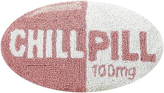 Peking Handicraft Chill Pill Hook Pillow (Pink)