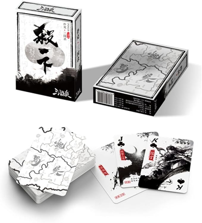 The Three Kingdoms Poker Cards Collection Playing Cards Exquisite Cool Patterned Cardistry Poker Gift Board Game Cards