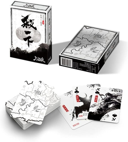 The Three Kingdoms Poker Cards Collection Playing Cards Exquisite Cool Patterned Cardistry Poker Gift Board Game Cards