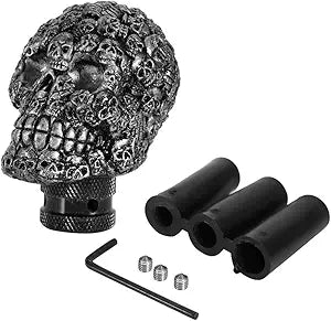 Fydun Skull Gear Stick Shifter Knob Car Modified Manual Gear Shift Knob Stick Lever Shifter Universal for Cars Truck Vehicle