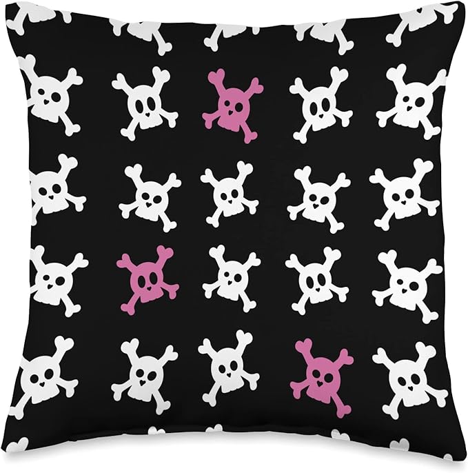 McBling Aesthetic Room Decor Y2K 2000s Fashion Pop Punk Vibe Throw Pillow