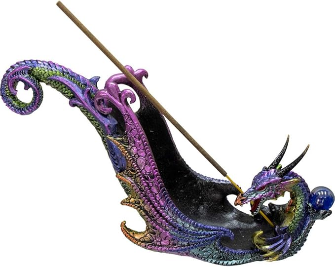 Dragon with Sphere Incense Holder
