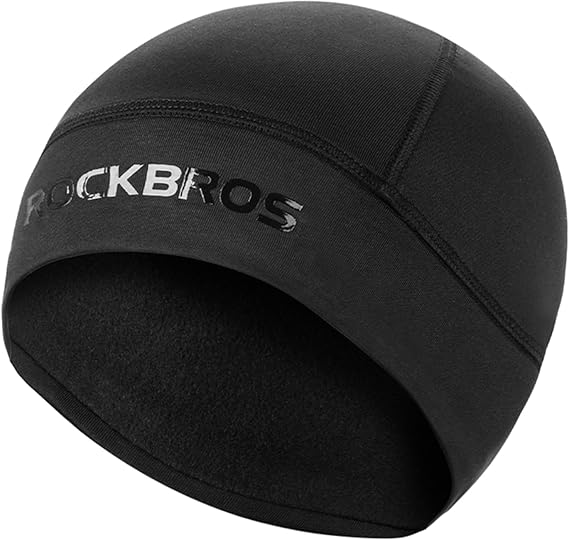 ROCKBROS Mens Skull Cap Beanie Warm Winter Cycling Caps Breathable Under Helmet Liner for Biking Motorcycling Running