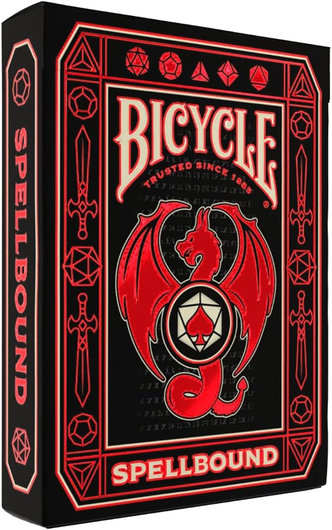 Bicycle Spellbound Playing Cards, Inspired by Fantasy Games, Includes Exclusive Spellbound Game
