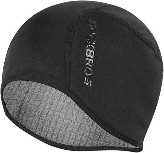 ROCKBROS Skull Cap Men & Women Thermal Cycling Helmet Liner Moisture Wicking Motorcycle Running Hat,Fits Under Helmets