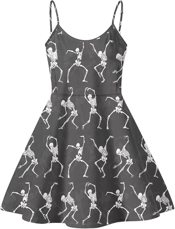 Spaghetti Strap Midi Satin Dresses Summer Sleeveless Sundree Women Girl Beach Party Swing Dress