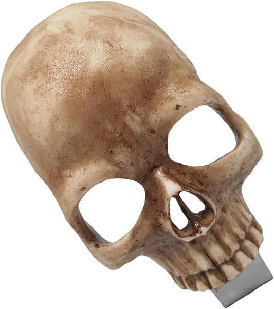Garosa Gothic Skull Night Light Skeleton Lamp Unique Skull Gift Decor Halloween Skeleton Spooky Home Room Decor for Men and Boys (US Plug)