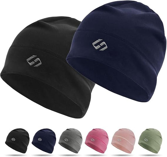 Thermal Running Hat - Men's Skull Cap Cycling Cap Under Helmet for Winter