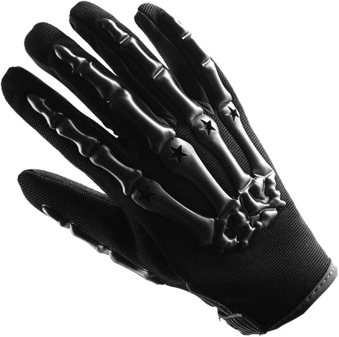 Adult Motocross Gloves Motorcycle BMX MX ATV Dirt Bike Bicycle Skeleton Cycling Gloves
