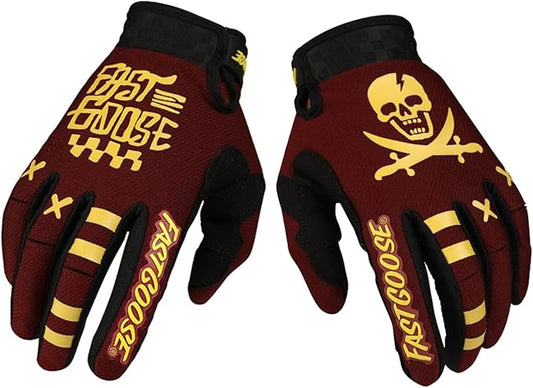 Skull Cycling Gloves Mountain Bike Gloves for Outdoor Sports, Driving, Climbing for Men & Women