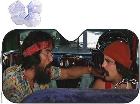 Funny Foldable Windshield Sun Shade for Car Sunshade for Car Windshield Covers Blocks Uv Rays Automotive Interior Sun Protection Universal Fit 51 X 27.5 in Keep Your Vehicle Cool