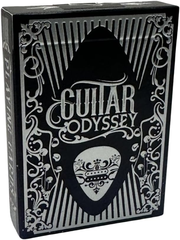 Guitar Odyssey Playing Cards – Collectible Music-Themed Deck for Guitar Players & Musicians, Unique Gift for Music Lovers