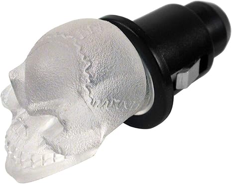 Custom Accessories 16500 Skull Dash Glow Light , White