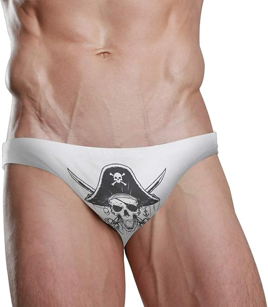 Men Swim Brief Beach Bikini for Men Novelty Swim Underwear S-3XL