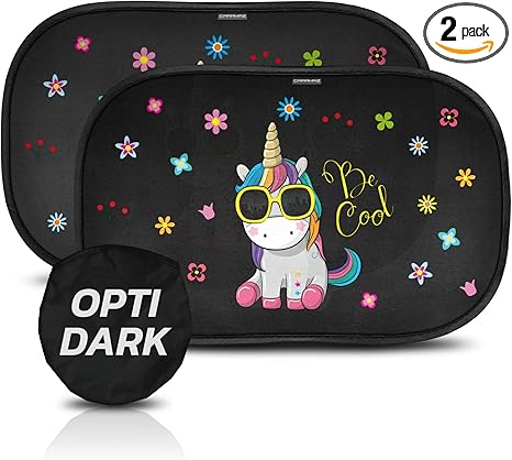 Car Window Shade for Baby with Certified UV-Protection 2 Pack - 20"x12"