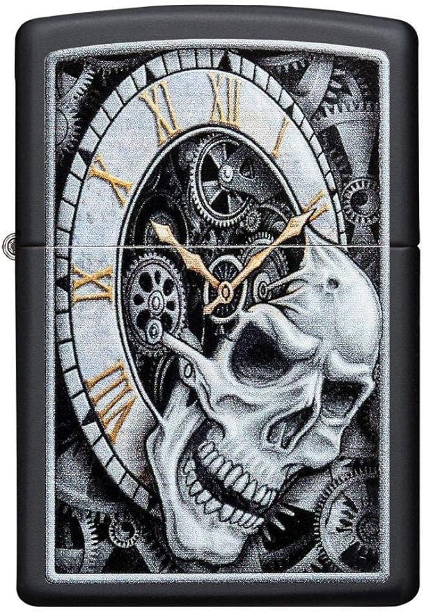 Custom Personalized ZIPPO Classic Skulls Designs Windproof Oil Lighter Engraving (29854) - Christmas, Halloween & Valentines Day Gift