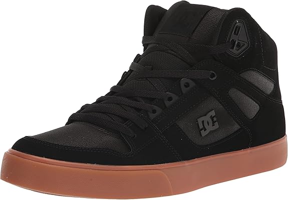 DC Pure HIGH-TOP WC Black/Gum