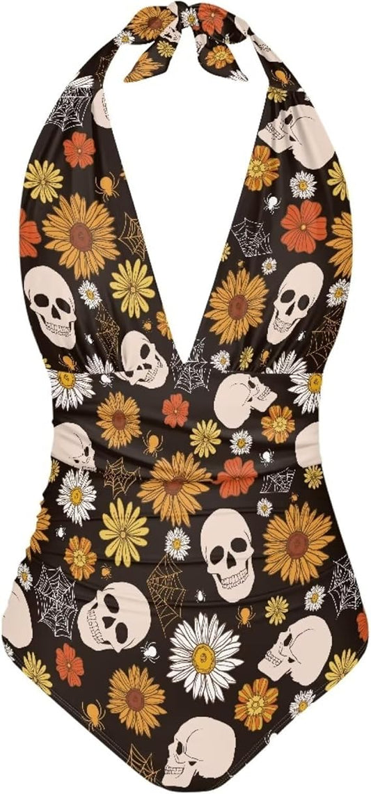 One Piece Bathing Suit for Women Custom Tummy Control Bathing Suits Trendy Summer Beach Wear