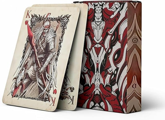 Playing Cards,Devil Blood Moon Themed Playing Card, Retro Style Poker Card.
