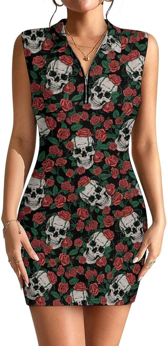 Tennis Dresses for Women Sleeveless Golf Dress for Women Active Workout Sports Athletic Polo Dress
