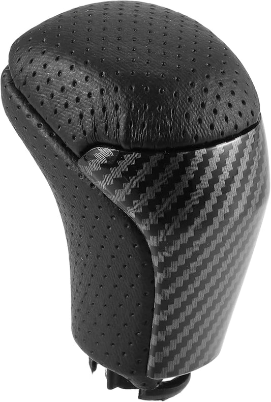 Car Automatic Gear Stick Shift Knob Gear Shift Knob Stick Shifter for Toyota Tacoma 2016-2021 Highlander 2014-2019 Black Carbon Fiber Pattern