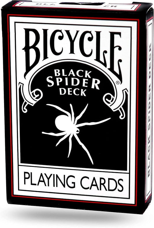 Magic Makers Black Spider Deck Bicycle Cards