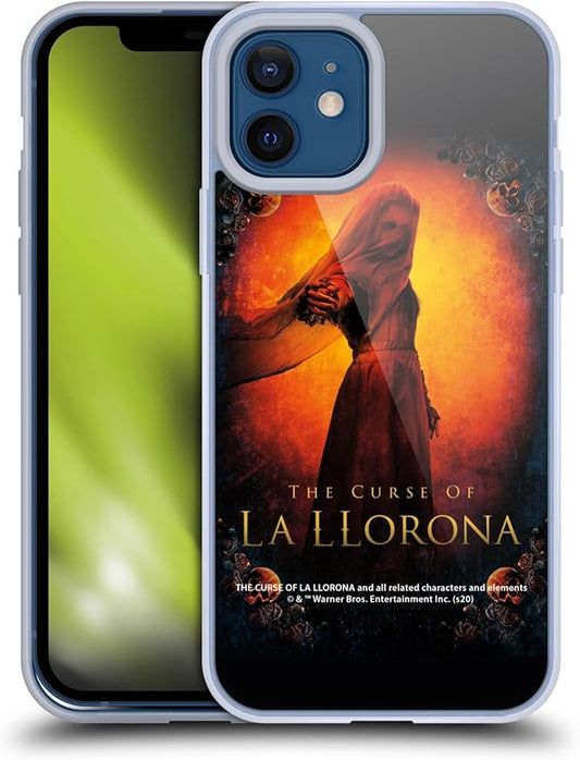 Head Case Designs Officially Licensed The Curse of La Llorona Skulls and Roses Posters Gel Case [Military Grade Protection] Compatible with Apple iPhone 12 / iPhone 12 Pro and Compatible with MagSafe