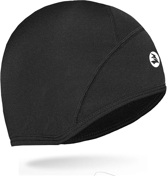 Lightweight Thermal Cycling Helmet Liner Warm Running Beanie Hats Sweat Wicking Skull Cap Snug Fit