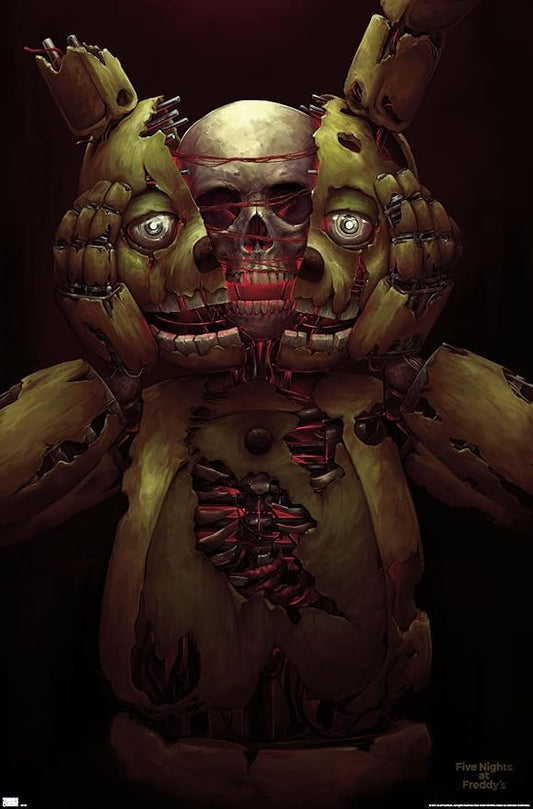 Trends International Five Nights at Freddy's - Skull Wall Poster, 34L x 22.4W, Unframed Version