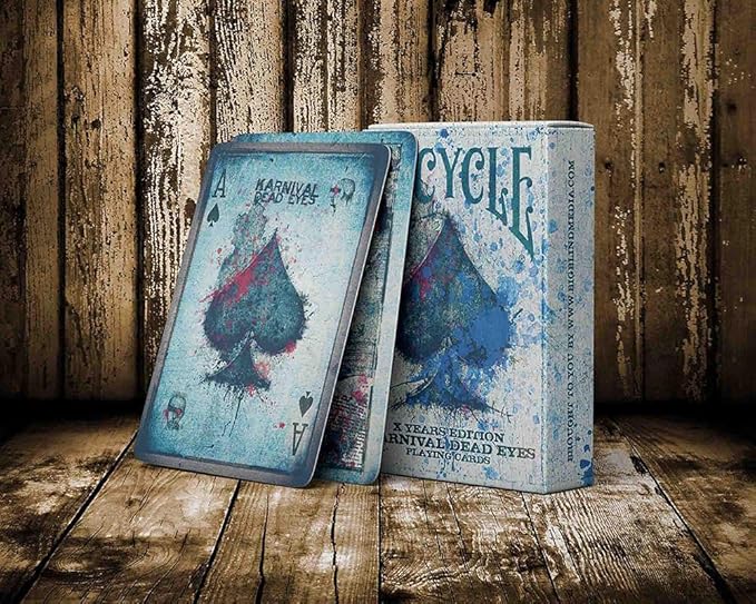 Big Blind Media Karnival Dead Eyes X Edition Bicycle Playing Cards
