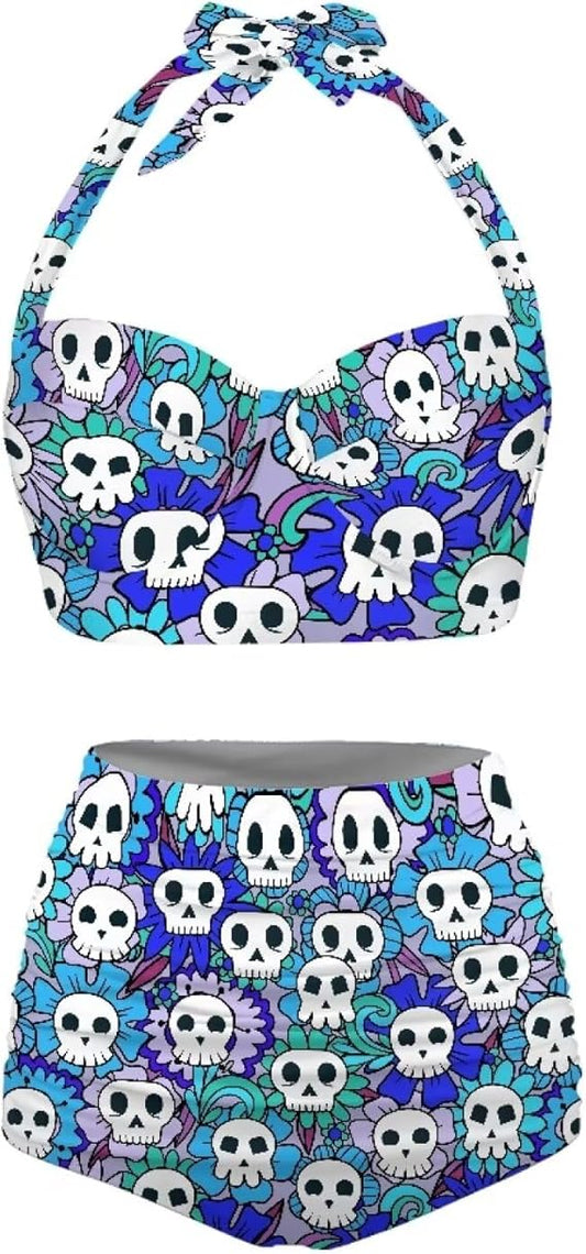 Swimsuits for Women High Waisted Bikini Sets for Women Tummy Control and Push Up Size S-2XL