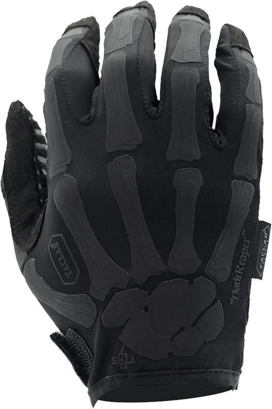 Reaper Skeleton Gloves - Thin and Lightweight for Summer, Airsoft, Paintball, Cycling, Motorcycle, Multipurpose