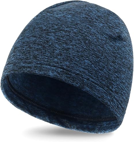 Zylioo XXL Cycling Beanie Hat for Men Women Extra Large Warm Fleece Skull Cap for Big Heads Winter Thermal Hat Stretchy
