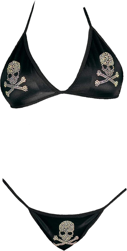 Fashion Rhinestone Design Bikini Set
