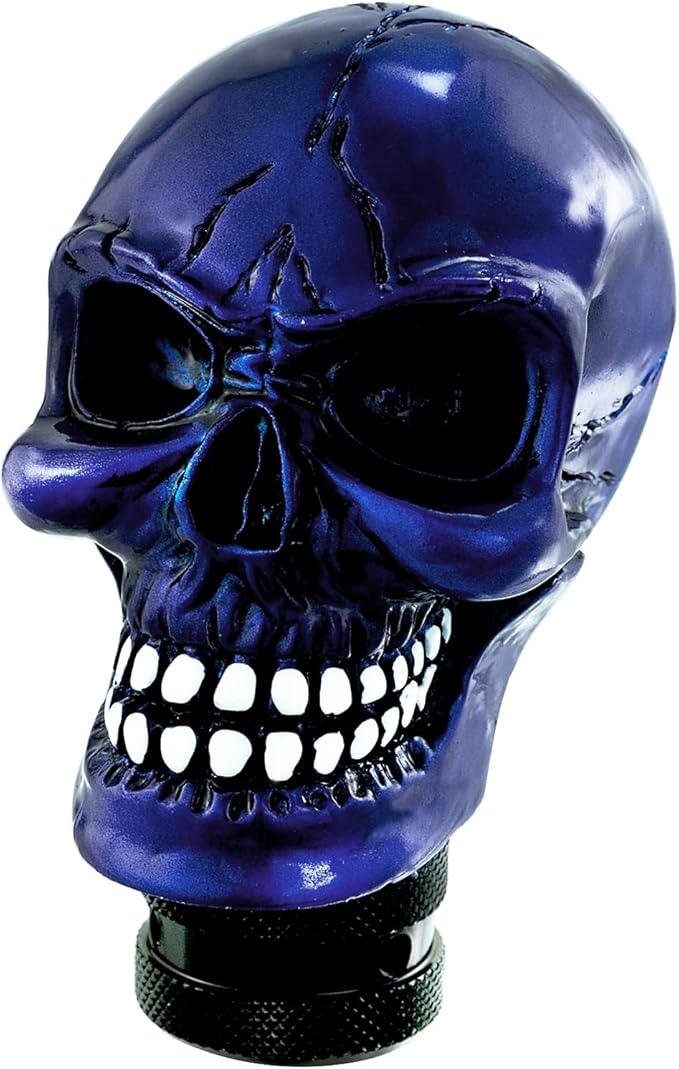 Arenbel Skull Gear Shift Knobs Manual Shifter Handle Car Shifting Lever Stick Fit Most Auto Manual Vehicles