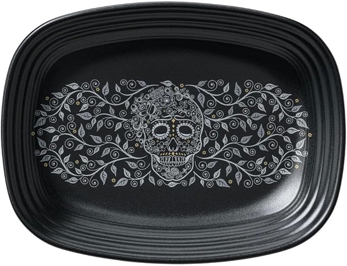 Fiesta 11.75" Rectangular Platter | Skull and Vine
